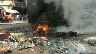 العناية الالهية تنقذ المواطنيين بشبرا الخيمة بعد حريق كابينة كهرباء ... تعرف علي التفاصيل العناية الالهية تنقذ المواطنيين بشبرا الخيمة بعد حريق كابينة كهرباء ... تعرف علي التفاصيل