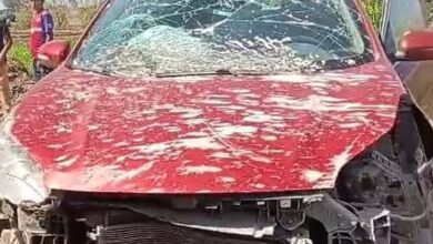 انقلاب سيارة وسقوطها من أعلى كوبري شبرا – بنها الحر يصيب 3 أشخاص انقلاب سيارة وسقوطها من أعلى كوبري شبرا – بنها الحر يصيب 3 أشخاص