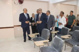محافظ القليوبية يفتتح صرحًا تعليميًا جديدًا بمدينة العبور