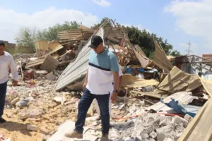 القليوبية تواصل مواجهة التعديات.. حملة موسعة بسرياقوس بقيادة المحافظ