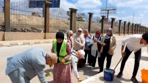 جامعة بنها تتزين بأيدي طلابها.. انطلاق حملة تجميل الحرم الجامعي استعدادًا للعام الجديد