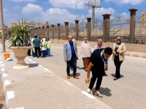 جامعة بنها تتزين بأيدي طلابها.. انطلاق حملة تجميل الحرم الجامعي استعدادًا للعام الجديد