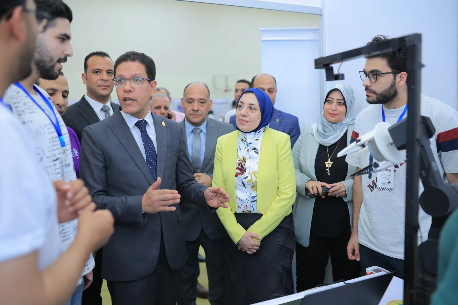 انطلاق أول بطولة روبوتات بجامعة بنها برعاية "الجيزاوي" لتنمية مهارات الطلاب في الذكاء الاصطناعي والبرمجة انطلاق أول بطولة روبوتات بجامعة بنها برعاية "الجيزاوي" لتنمية مهارات الطلاب في الذكاء الاصطناعي والبرمجة