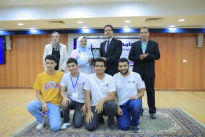 جامعة بنها تختتم البطولة الأولى للروبوتات وتكرم الفرق الفائزة