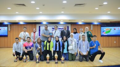 جامعة بنها تختتم المهرجان الرياضي الثالث لجامعات الدلتا والقاهرة الكبرى