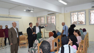 رئيس جامعة بنها يتفقد كلية الآداب ويتابع انتظام الدراسة مع بداية العام الجامعي الجديد رئيس جامعة بنها يتفقد كلية الآداب ويتابع انتظام الدراسة مع بداية العام الجامعي الجديد