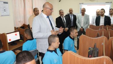 محافظ القليوبية يتفقد مدرسة إيجيبت جولد ويشيد بربط التعليم بسوق العمل محافظ القليوبية يتفقد مدرسة إيجيبت جولد ويشيد بربط التعليم بسوق العمل