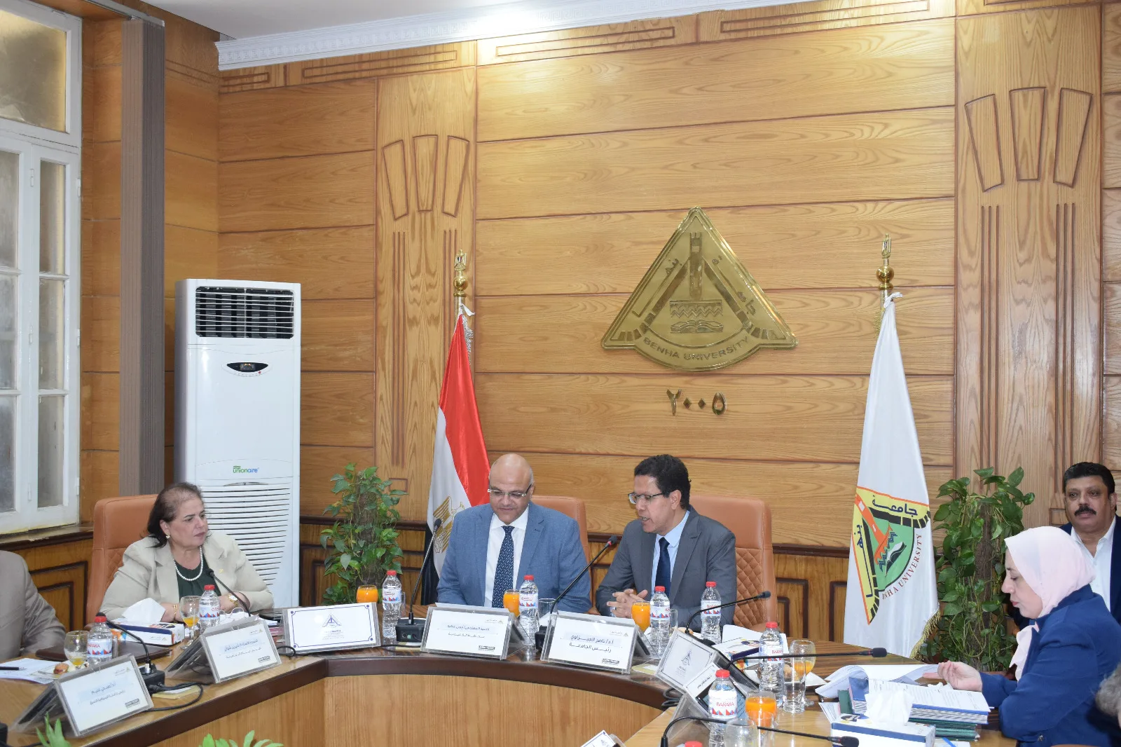 جامعة بنها تؤكد شراكتها مع محافظة القليوبية لدعم التنمية والخدمات
