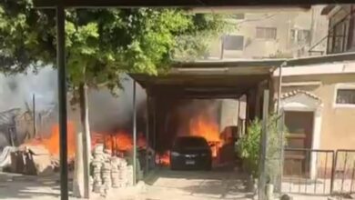 إخماد حريق بسيارة في القناطر الخيرية دون إصابات