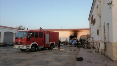 حريق هائل يلتهم مخزن زيوت بمسطرد والحماية المدنية بالقليوبية تنجح في منع كارثة محققة حريق هائل يلتهم مخزن زيوت بمسطرد والحماية المدنية بالقليوبية تنجح في منع كارثة محققة