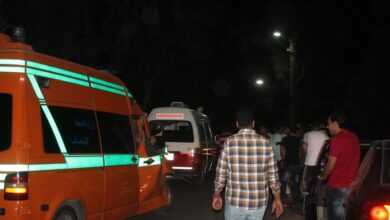 بالأسماء .. إصابة 9 أشخاص في حادث انقلاب ميكروباص على طريق شبرا – بنها الحر بالأسماء .. إصابة 9 أشخاص في حادث انقلاب ميكروباص على طريق شبرا – بنها الحر
