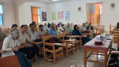 جامعة بنها تناقش مخاطر العنف الإلكتروني في ندوة توعوية بكلية العلاج الطبيعي جامعة بنها تناقش مخاطر العنف الإلكتروني في ندوة توعوية بكلية العلاج الطبيعي