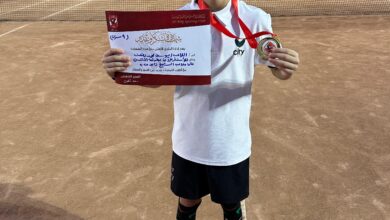 يوسف أبوسريع يتوج بالمركز الأول في بطولة الجمهورية للتنس يوسف أبوسريع يتوج بالمركز الأول في بطولة الجمهورية للتنس