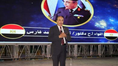 مدير الكلية الحربية الأسبق مبهور بمواهب طلاب مدارس الشبان العالمية ببنها مدير الكلية الحربية الأسبق مبهور بمواهب طلاب مدارس الشبان العالمية ببنها