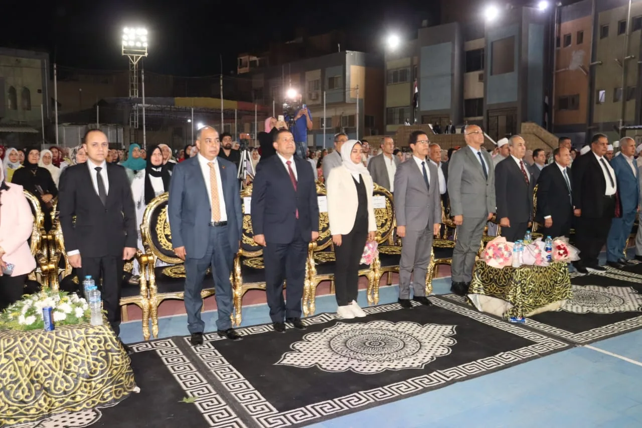 محافظ القليوبية يشهد احتفالية شبان بنها بذكري نصر اكتوبر