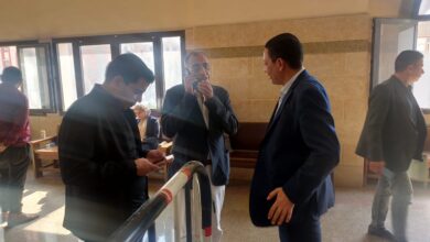 انطلاق ماراثون الترشح لانتخابات مجلس النواب بالقليوبية.. توافد كثيف على محكمة بنها وسط إجراءات أمنية وتنظيمية مشددة انطلاق ماراثون الترشح لانتخابات مجلس النواب بالقليوبية.. توافد كثيف على محكمة بنها وسط إجراءات أمنية وتنظيمية مشددة