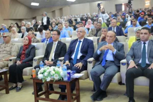 محافظ القليوبية ورئيس جامعة بنها يشهدان الندوة التثقيفية احتفالًا بذكرى انتصارات أكتوبر