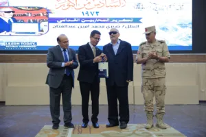 محافظ القليوبية ورئيس جامعة بنها يشهدان الندوة التثقيفية احتفالًا بذكرى انتصارات أكتوبر