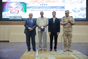 محافظ القليوبية ورئيس جامعة بنها يشهدان الندوة التثقيفية احتفالًا بذكرى انتصارات أكتوبر