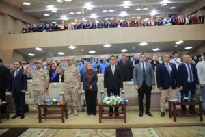 محافظ القليوبية ورئيس جامعة بنها يشهدان الندوة التثقيفية احتفالًا بذكرى انتصارات أكتوبر