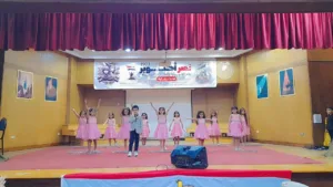 مشاركة مميزة  لشبان بنها في  احتفالية السادس من أكتوبر 