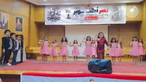 مشاركة مميزة  لشبان بنها في  احتفالية السادس من أكتوبر 