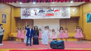 مشاركة مميزة  لشبان بنها في  احتفالية السادس من أكتوبر 