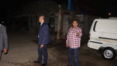 إزالة معرضي سيارات مخالفين على الطريق الزراعي ببنها.. محافظ القليوبية: تطبيق القانون بحزم ولا تهاون مع المعتدين على الأراضي الزراعية