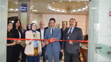 على هامش المؤتمر الرابع للدراسات العليا في العلوم الإنسانية بجامعة بنها: الجيزاوي يفتتح معرض المشروعات الطلابية ويؤكد دعم الابتكار والتميز