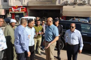 محافظ القليوبية يقود حملة موسعة لإعادة الانضباط وإزالة الإشغالات أمام موقف سيارات بنها العمومي