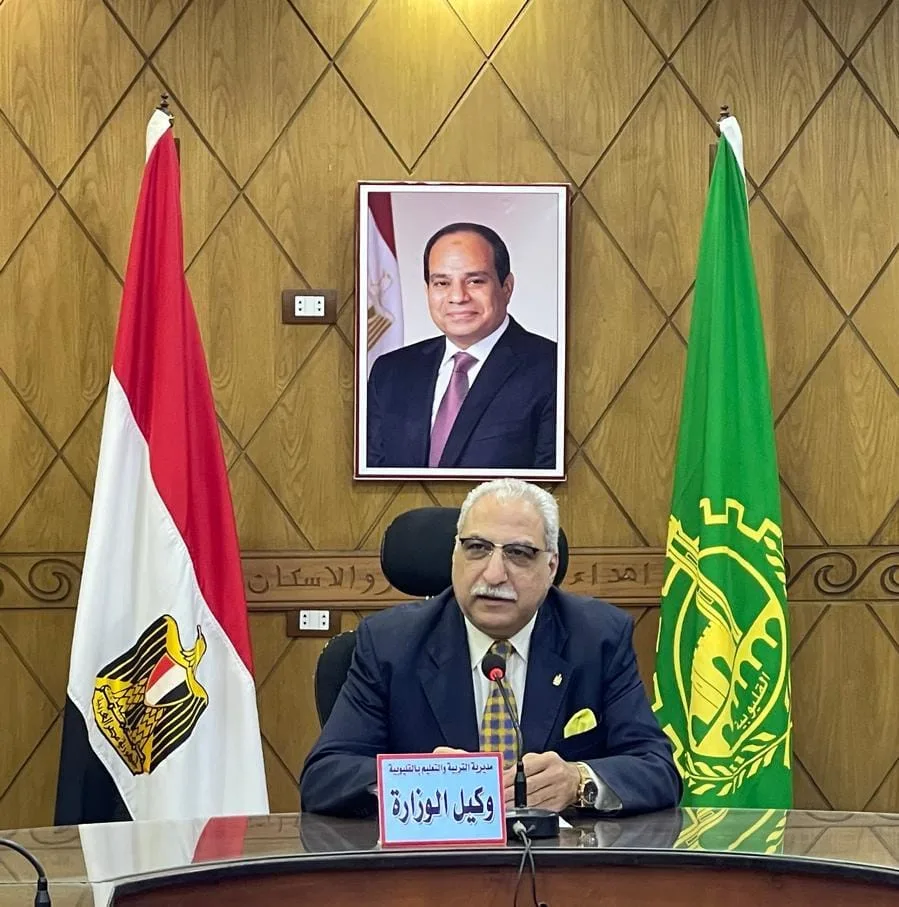 مصطفى عبده يطلق مبادرة "النموذج الإيجابي في التعليم" لتكريم المتميزين في القليوبية
