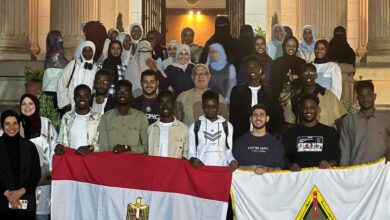 جامعة بنها تنظم رحلة ترفيهية للطلاب الوافدين إلى العين السخنة لتعزيز السياحة الداخلية والتبادل الثقافي جامعة بنها تنظم رحلة ترفيهية للطلاب الوافدين إلى العين السخنة لتعزيز السياحة الداخلية والتبادل الثقافي