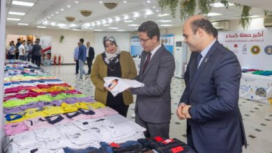 "دكان الفرحة".. مبادرة الأمل التي تفتح أبواب السعادة في جامعة بنها "دكان الفرحة".. مبادرة الأمل التي تفتح أبواب السعادة في جامعة بنها