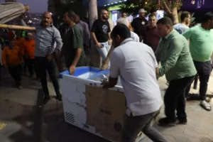 القليوبية تشن حملة صارمة: إزالة الإشغالات وغلق مطعمين مخالفين بشبرا الخيمة