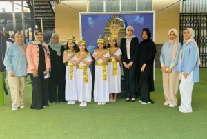 قسم اللغات بشبان بنها  ينظم إذاعة مدرسية عن المتحف المصري