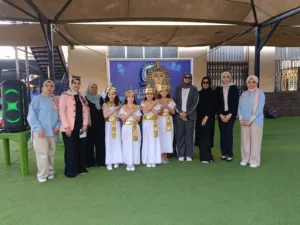 قسم اللغات بشبان بنها  ينظم إذاعة مدرسية عن المتحف المصري