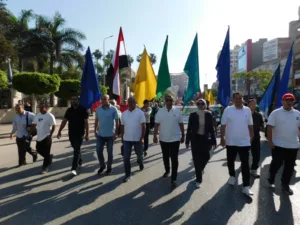 القليوبية تحتفل بالذكرى الـ52 لانتصارات أكتوبر بمسيرة شبابية وعروض فنية