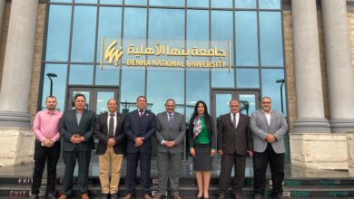 رئيس جامعة بنها الأهلية يستقبل وفداً من جامعة العرب للعلوم الطبية والتكنولوجيا بدولة ليبيا رئيس جامعة بنها الأهلية يستقبل وفداً من جامعة العرب للعلوم الطبية والتكنولوجيا بدولة ليبيا