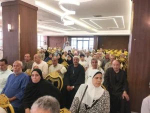 الزغاريد تملأ نادي الشرطة ببنها بعد فوز 1219 بقرعة حج القليوبية بينهم 12 من كبار السن بالتزكية