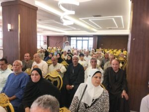 الزغاريد تملأ نادي الشرطة ببنها بعد فوز 1219 بقرعة حج القليوبية بينهم 12 من كبار السن بالتزكية