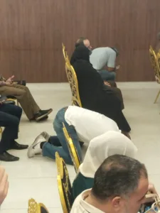 الزغاريد تملأ نادي الشرطة ببنها بعد فوز 1219 بقرعة حج القليوبية بينهم 12 من كبار السن بالتزكية