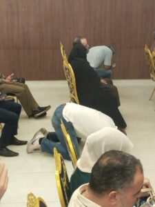 الزغاريد تملأ نادي الشرطة ببنها بعد فوز 1219 بقرعة حج القليوبية بينهم 12 من كبار السن بالتزكية