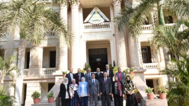 رئيس جامعة بنها يستقبل فريق الاعتماد المؤسسي والبرامجي لمراجعة كلية الطب البيطري