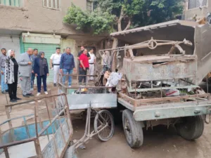 بتوجيهات المحافظ.. نائبة القليوبية تشن حملة مكبرة لإزالة الإشغالات وتحسين الشوارع بشبرا الخيمة