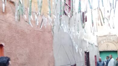 انهيار اجزاء من منزل بالقليوبية دون وقوع إصابات
