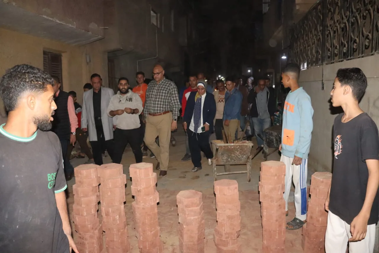 محافظ القليوبية يتفقد أعمال رصف شوارع طوخ وقليوب ضمن الخطة الاستثمارية