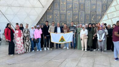 جامعة بنها تربط طلابها بتاريخ مصر برحلات ملهمة إلى المتحف المصري الكبير