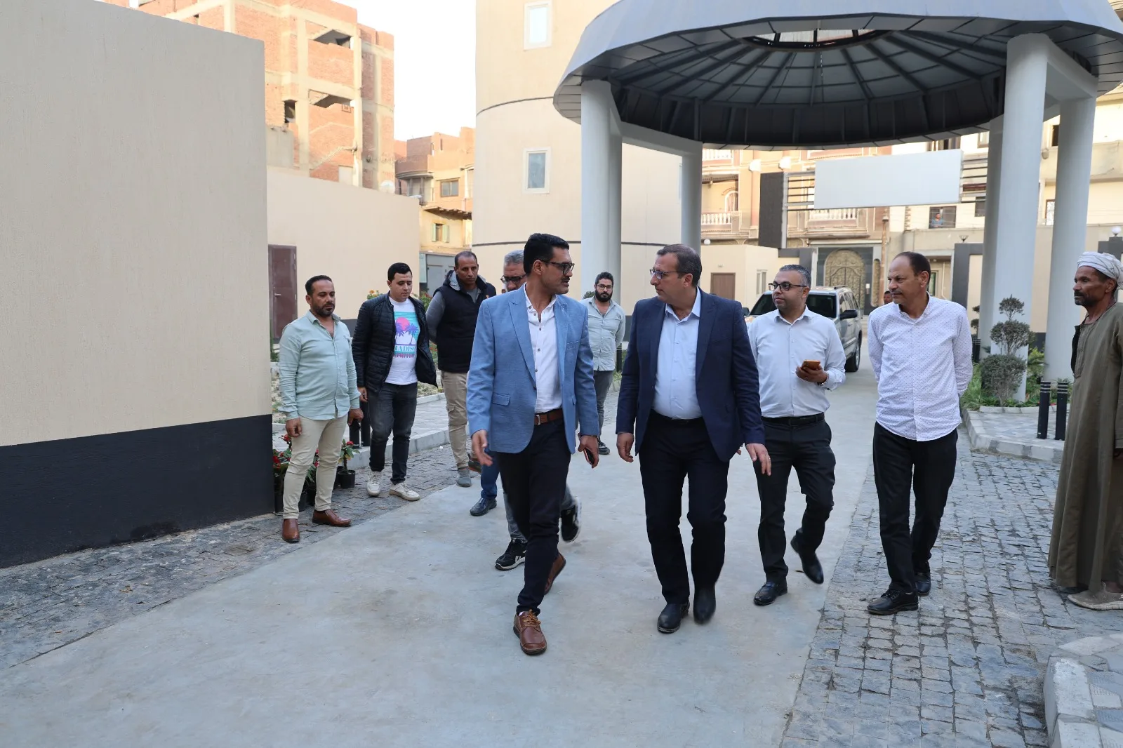 جولة ميدانية لرئيس مياه القليوبية بمحطة جمجرة الجديدة لمتابعة التشغيل وتعزيز استدامة الخدمة جولة ميدانية لرئيس مياه القليوبية بمحطة جمجرة الجديدة لمتابعة التشغيل وتعزيز استدامة الخدمة