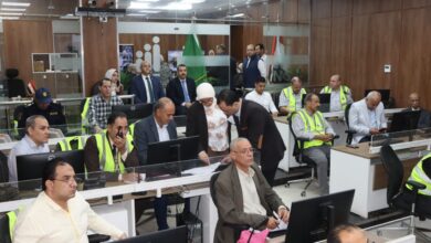 محافظ القليوبية يتابع سير العملية الانتخابية لمجلس النواب من غرفة الشبكة الوطنية محافظ القليوبية يتابع سير العملية الانتخابية لمجلس النواب من غرفة الشبكة الوطنية