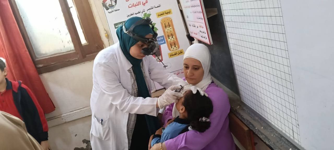 قافلة بنها الطبية تفحص 293 طالبًا وتقدّم علاجًا مجانيًا ضمن مبادرة من أجل قلوب أطفالنا قافلة بنها الطبية تفحص 293 طالبًا وتقدّم علاجًا مجانيًا ضمن مبادرة من أجل قلوب أطفالنا